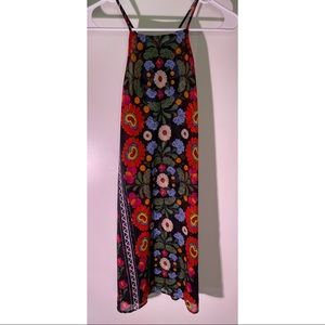 Show Me Your Mumu - Mexicali Print, Halter Dress Multicolor - Sz M